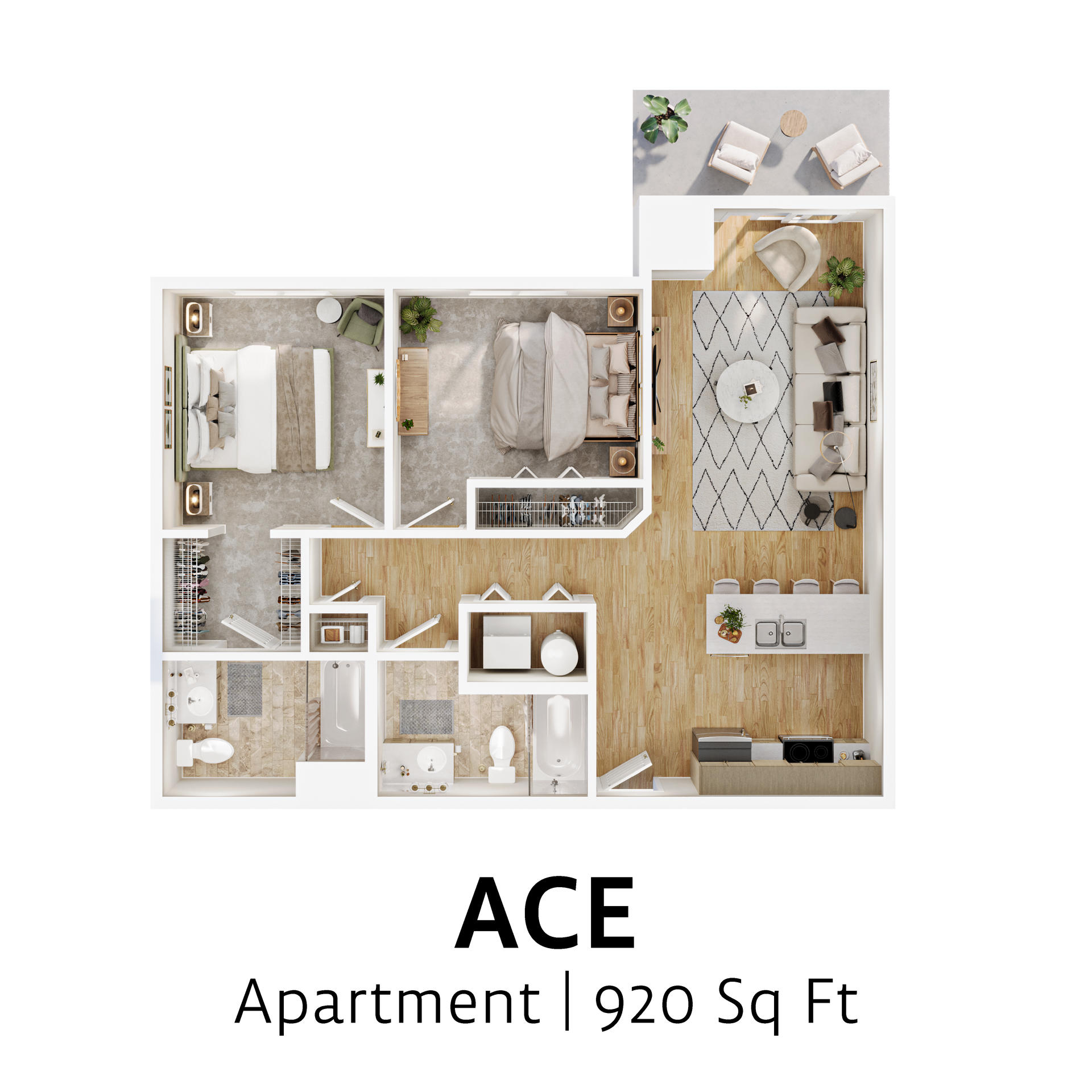 Ace floor plan