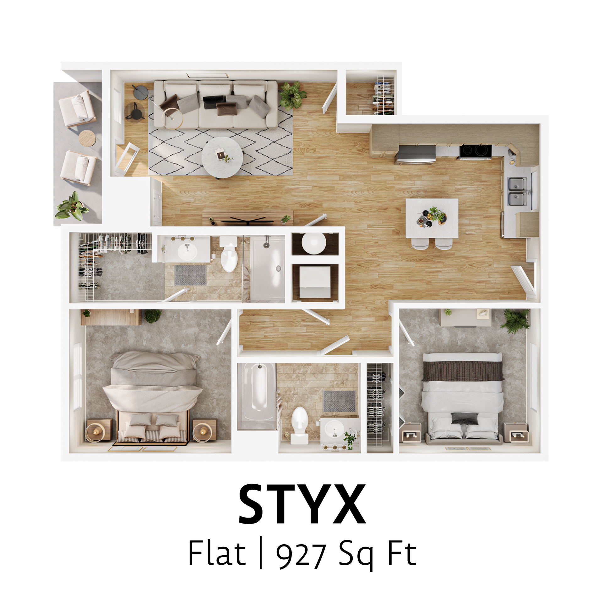 Styx floor plan