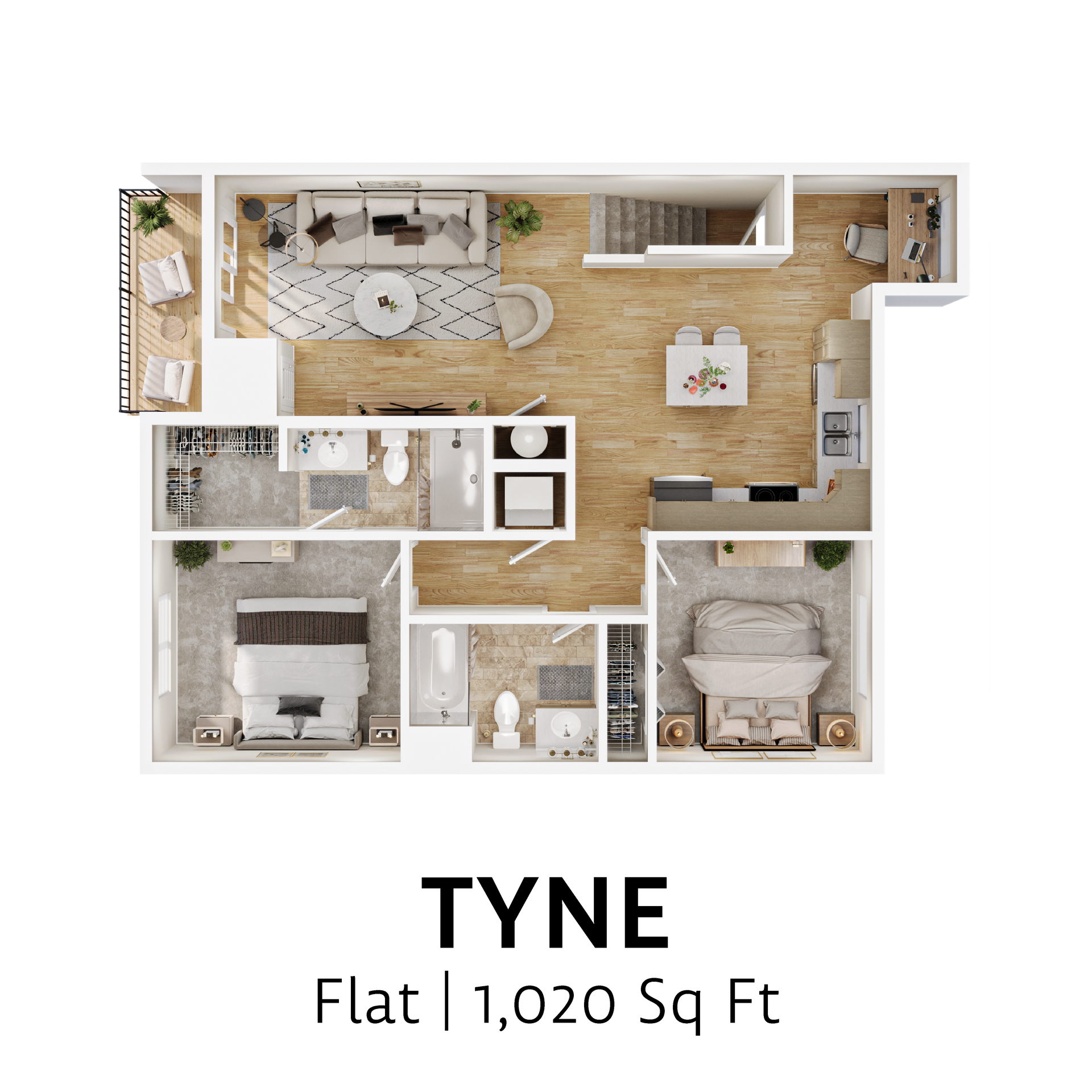 Tyne floor plan