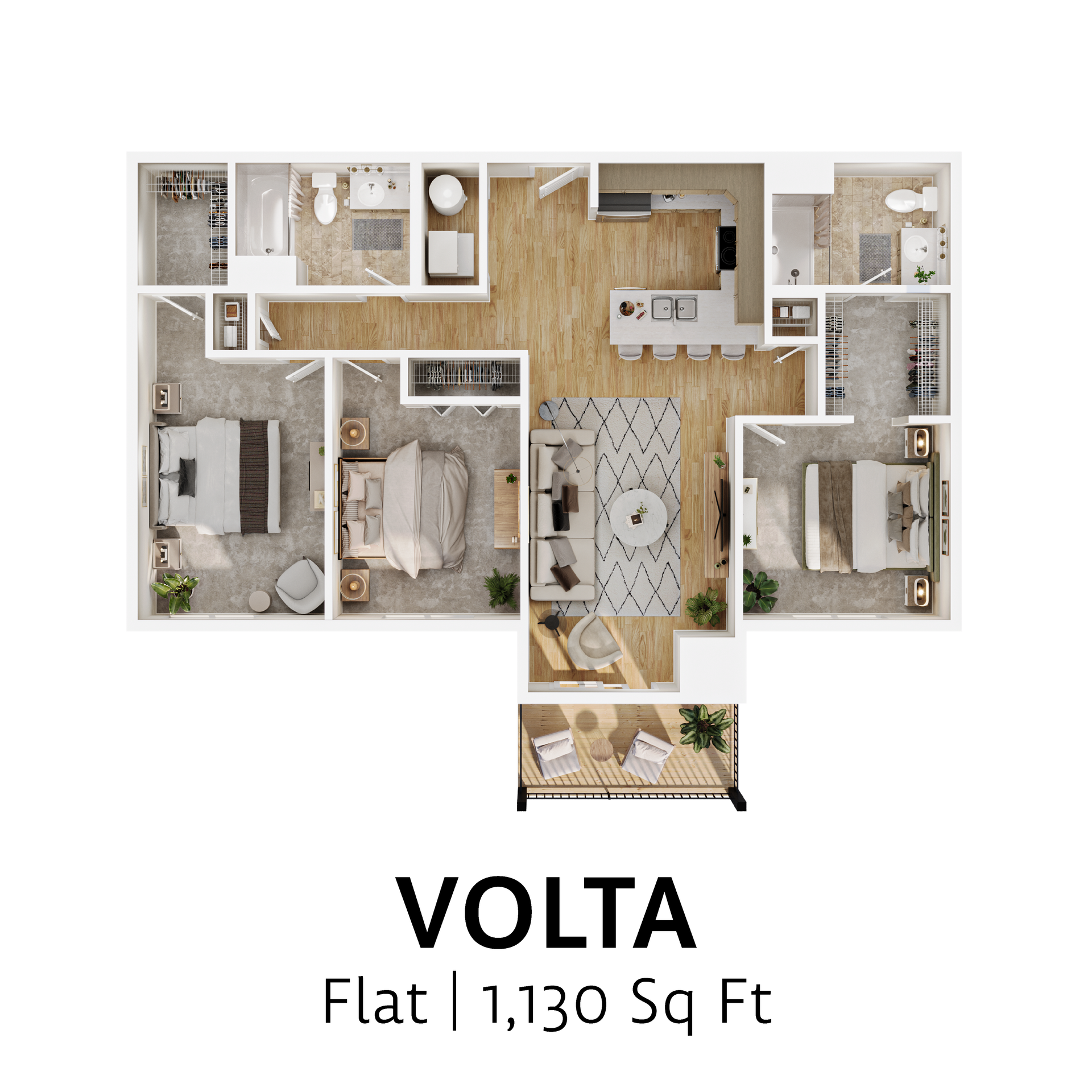 Volta floor plan