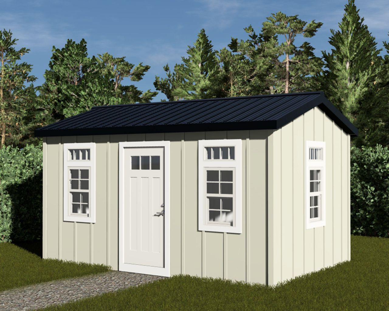 Craftsman - 16x10 - Single Door