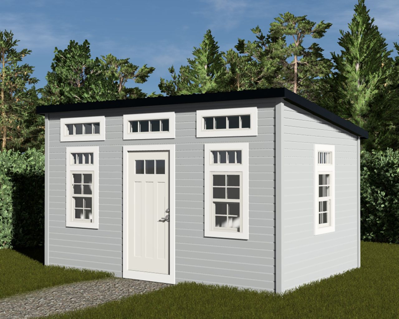 Modern - 16x10 - Single Door