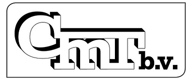 Een zwart-wit logo voor een bedrijf genaamd cmr bv