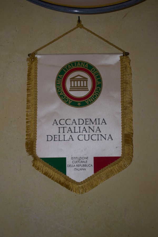 Gagliardetto Accademia italiana della cucina