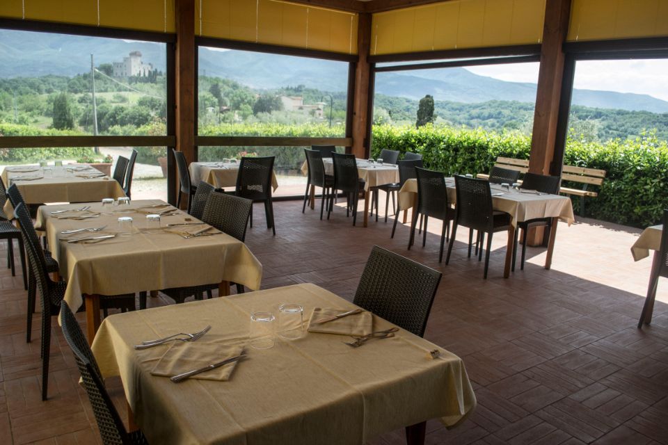 Restaurant with tables