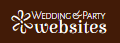 wedding and party website logo