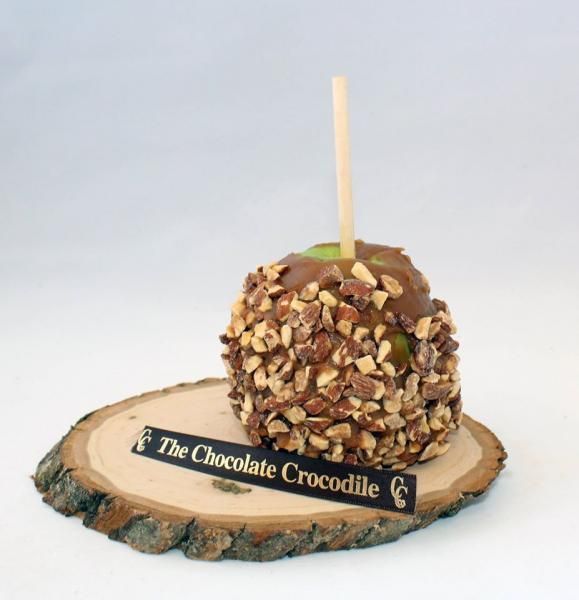 almond covered apple