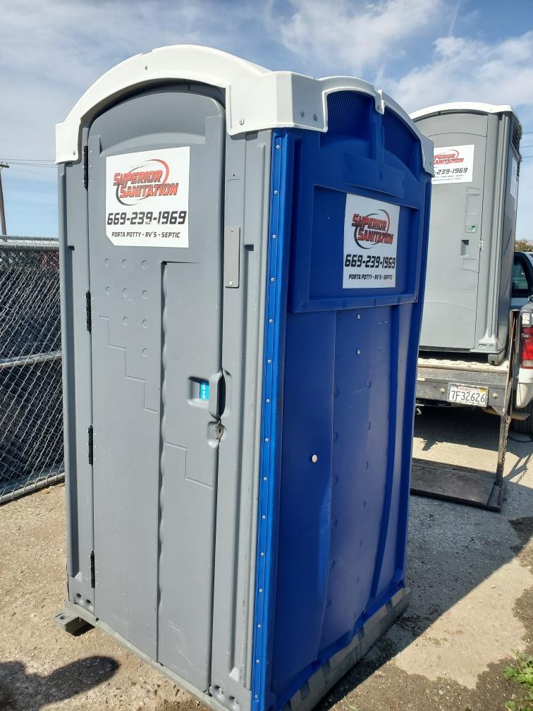 Colorful Portable Toilets — Gilroy, CA  — Superior Sanitation