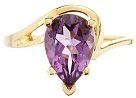 Amethyst Gold Ring