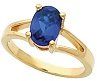 Iolite Gold Ring