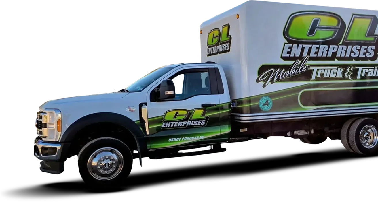CL Enterprise truck with no background | CL Enterprises