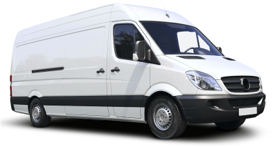 A white mercedes van is shown on a white background | East Carolina Automotive