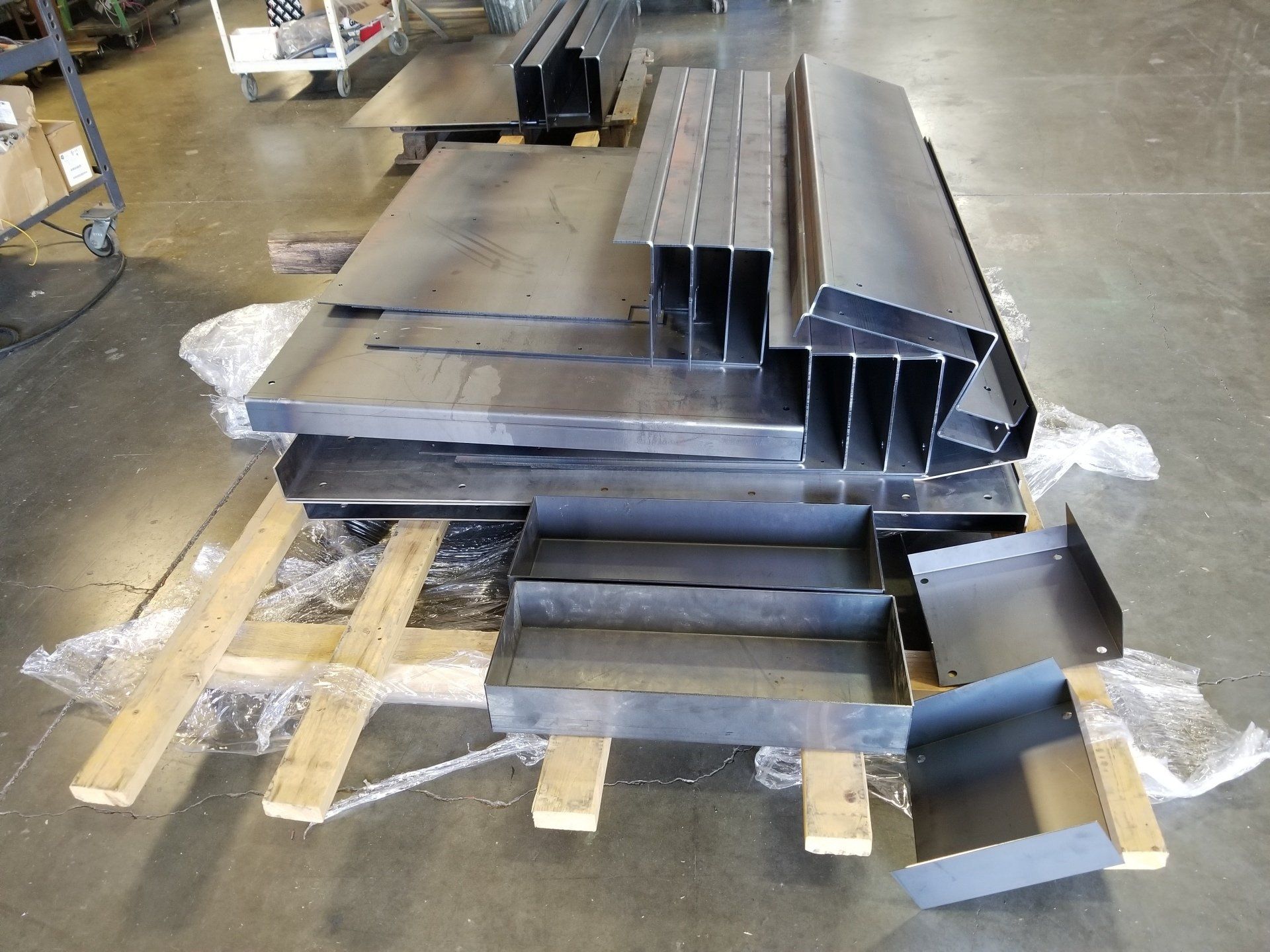 Painting Manufactured Parts