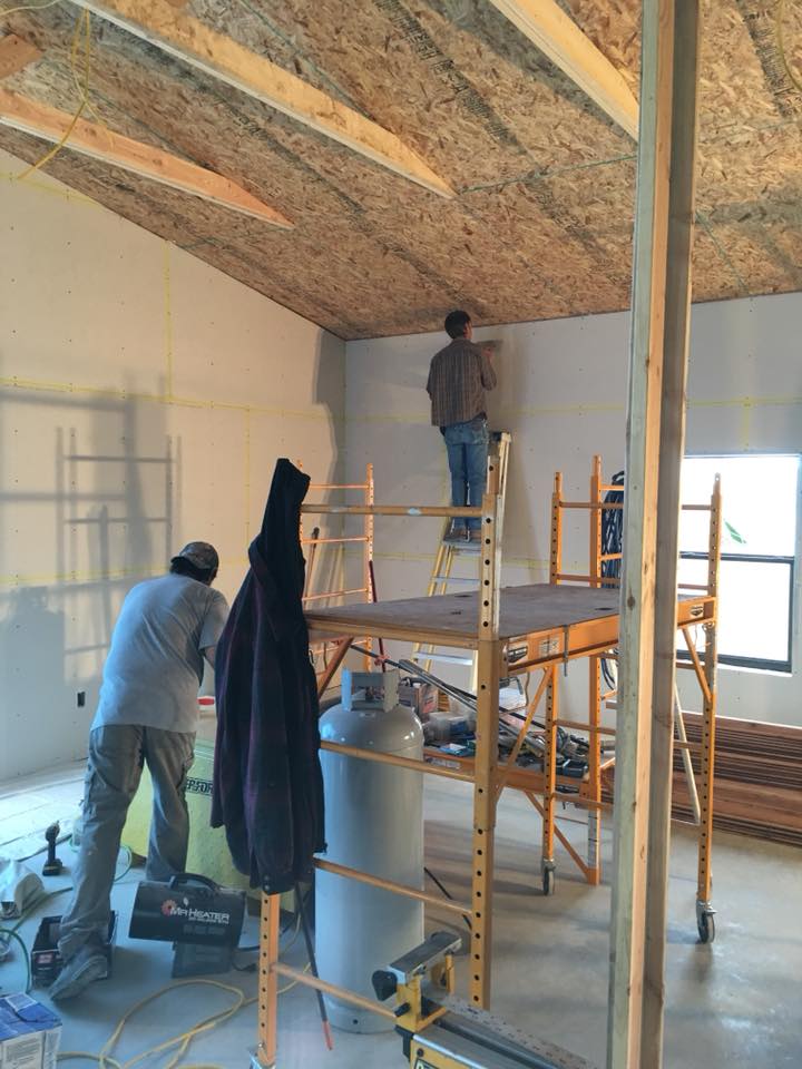 Scaffolding Inside the House — Stephenville, TX — TMR Pro Maintenance