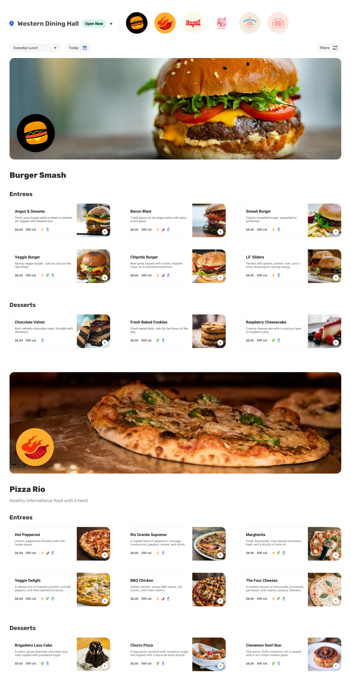 Menu Desktop Essentials Mockup