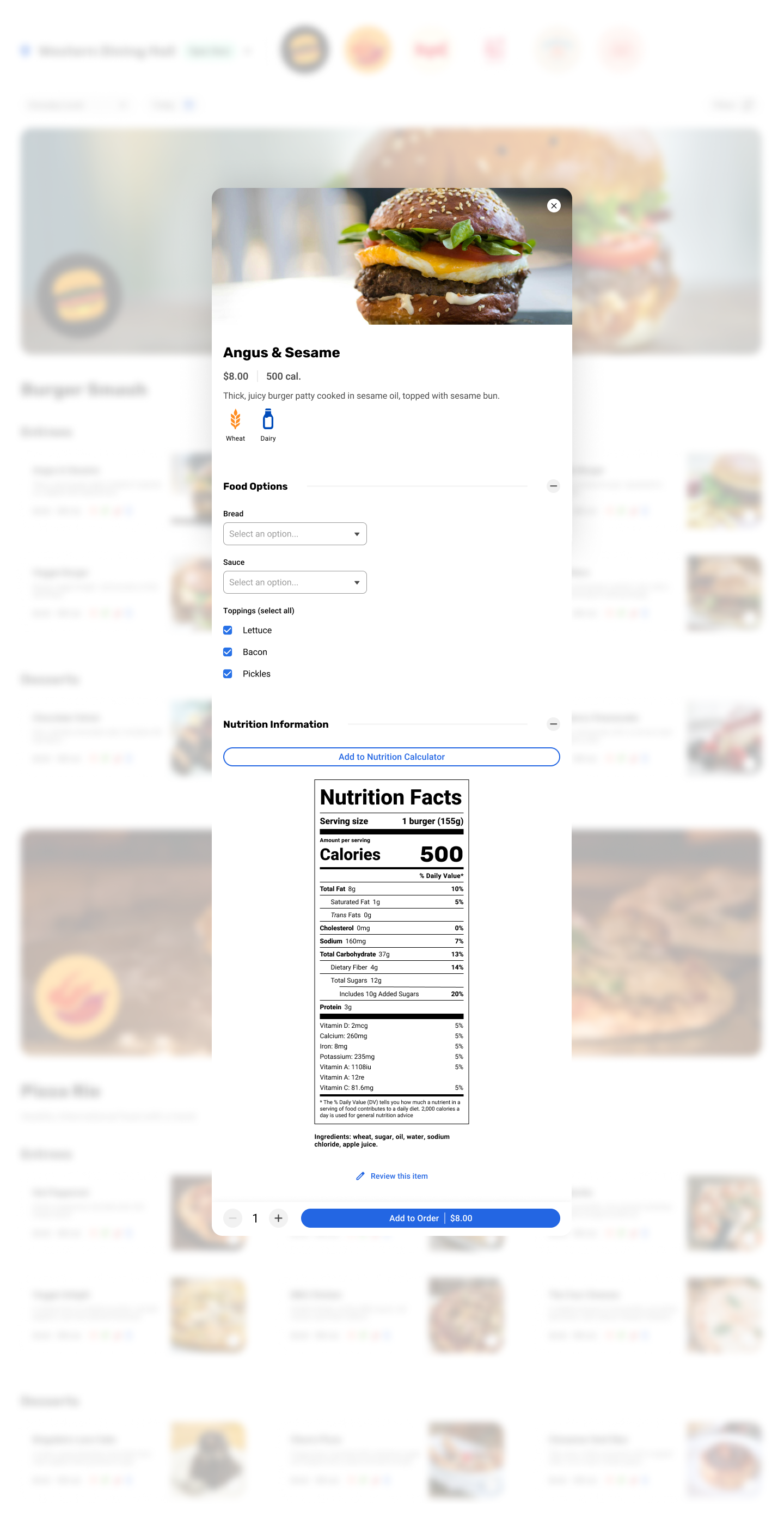 Menu Item Desktop Essentials Mockup