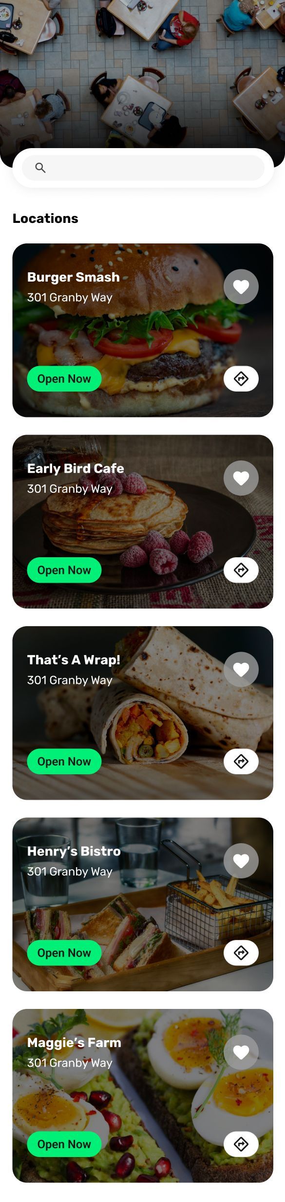 Locations Mobile Essentials Mockup