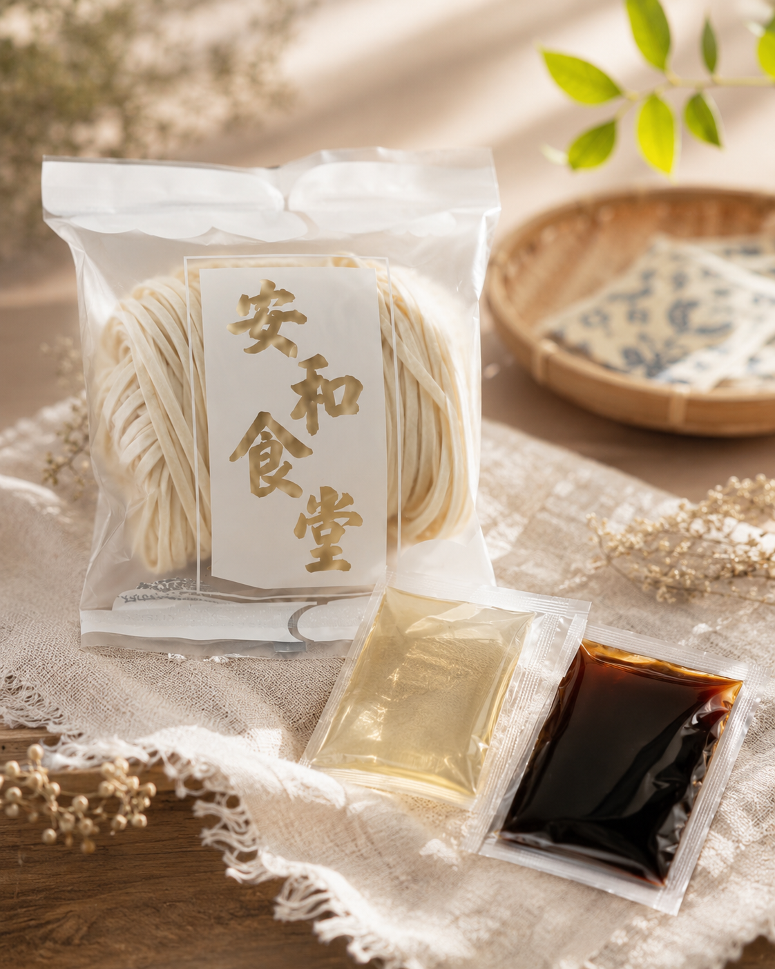 蔥鴨油拌麵 (葷)