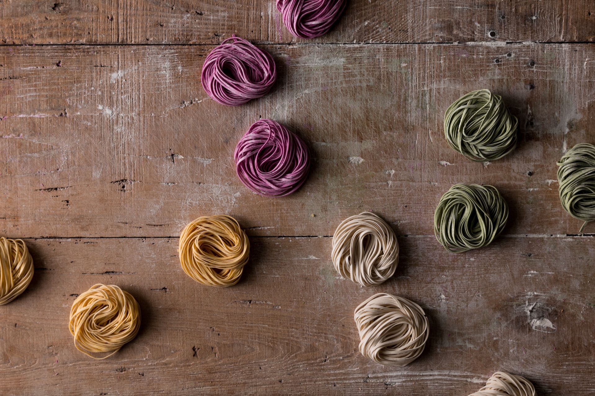 手工日曬 蝶豆花麵