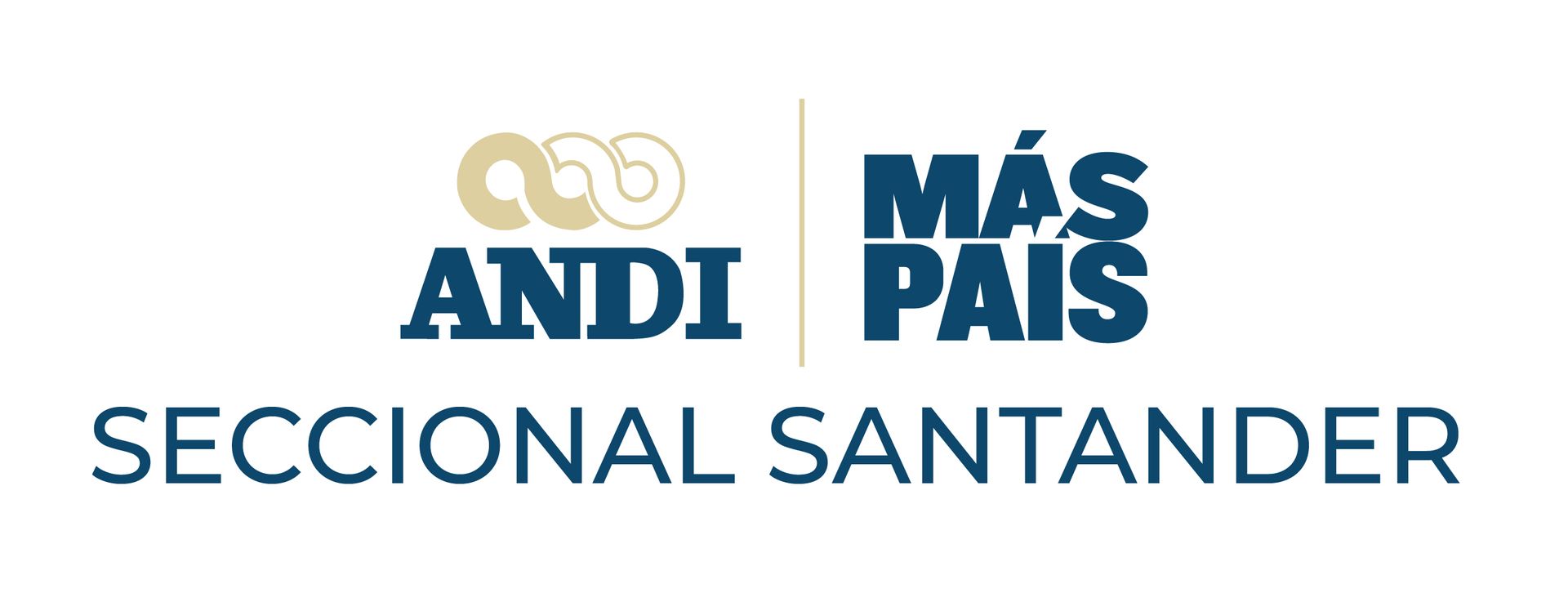 Logotipo de ANDI Seccional Santander, que incluye el logotipo de ANDI