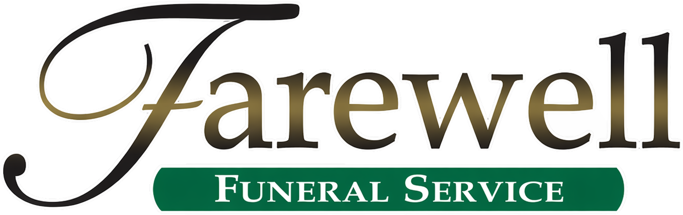 The logo for sample funeral home is shown on a white background.