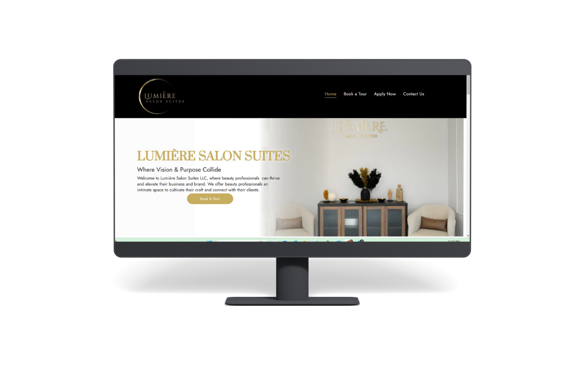 Lumiere Salon Suites Website