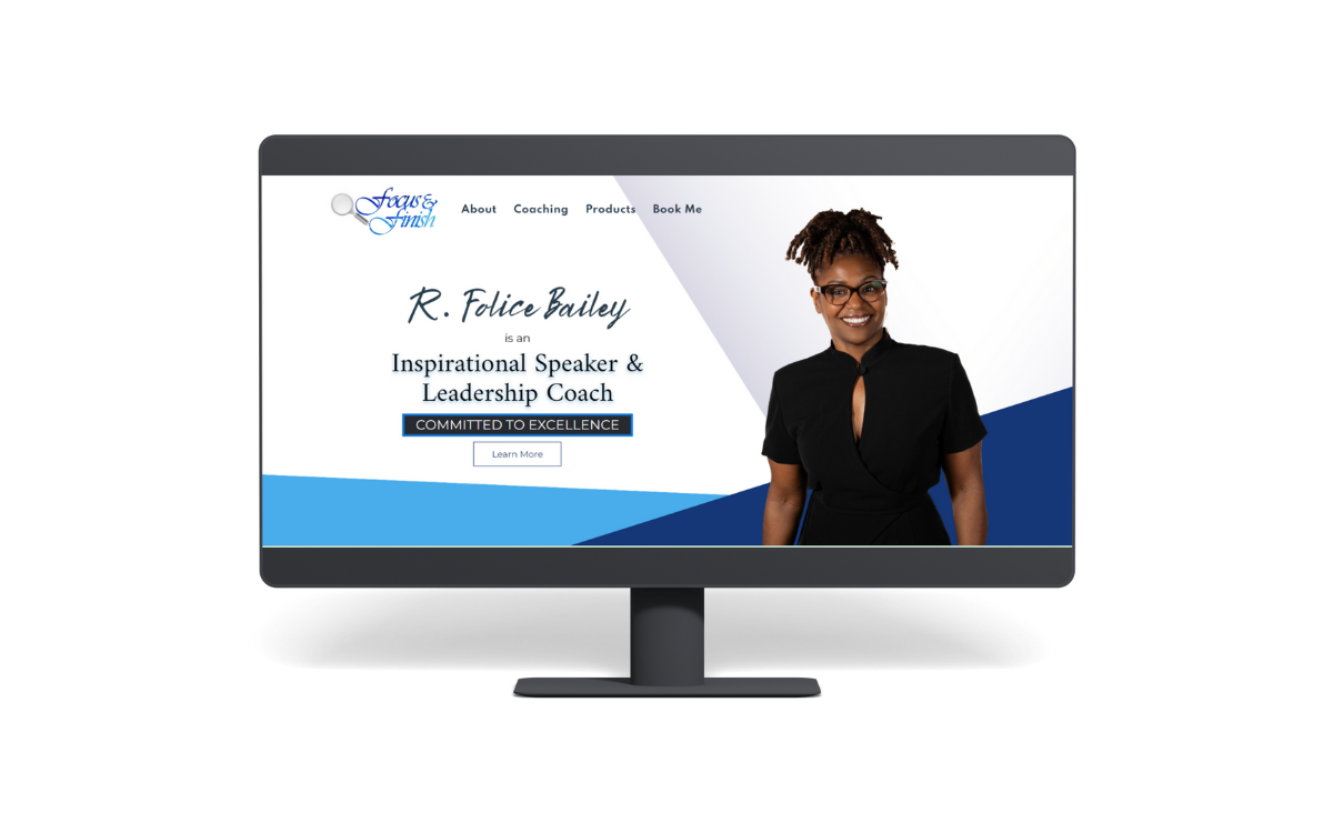 Focus & Finish Website Homepage