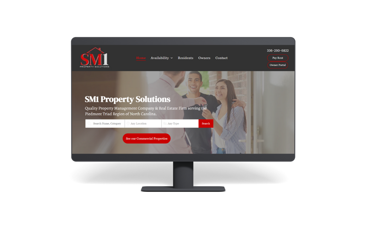 SM1 Website Homepage