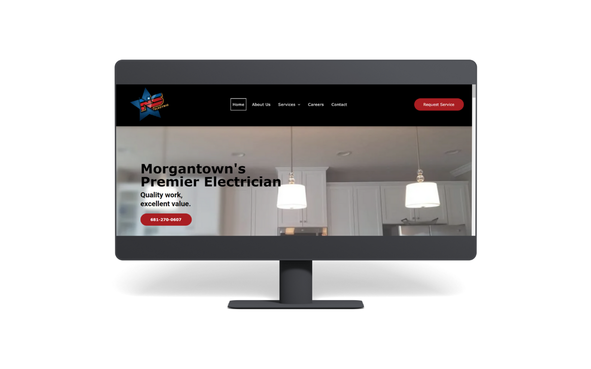 NS Electric Website Homepage