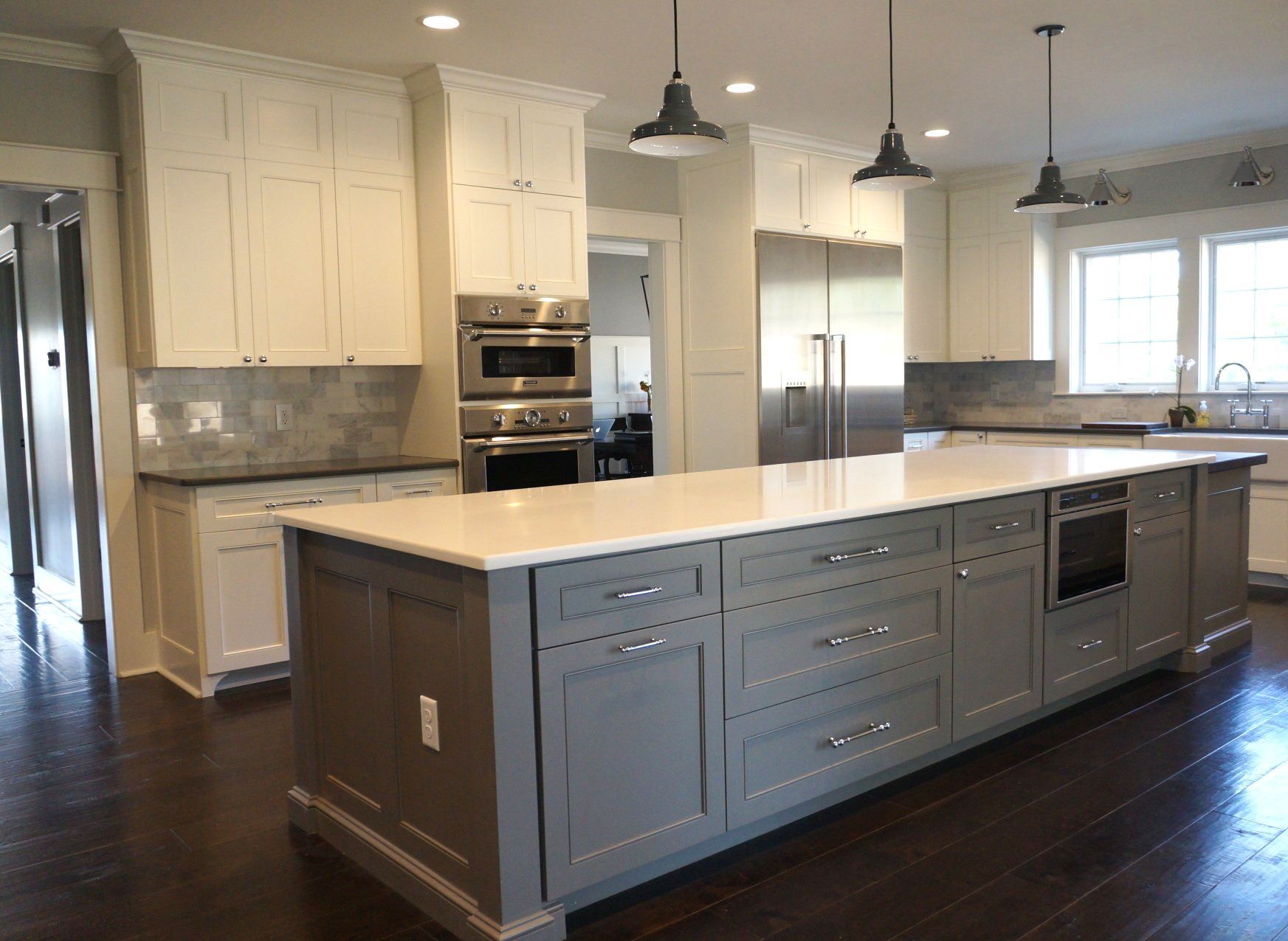 Large Kitchen Island
White and Grey Kitchen Ideas
Kitchen Island Ideas
