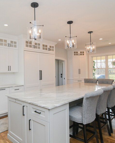 Luxury Kitchen Ideas
Subzero Fridge with panels
Panel Ready Fridge Towers
White and Gray Kitchen Design Ideas
