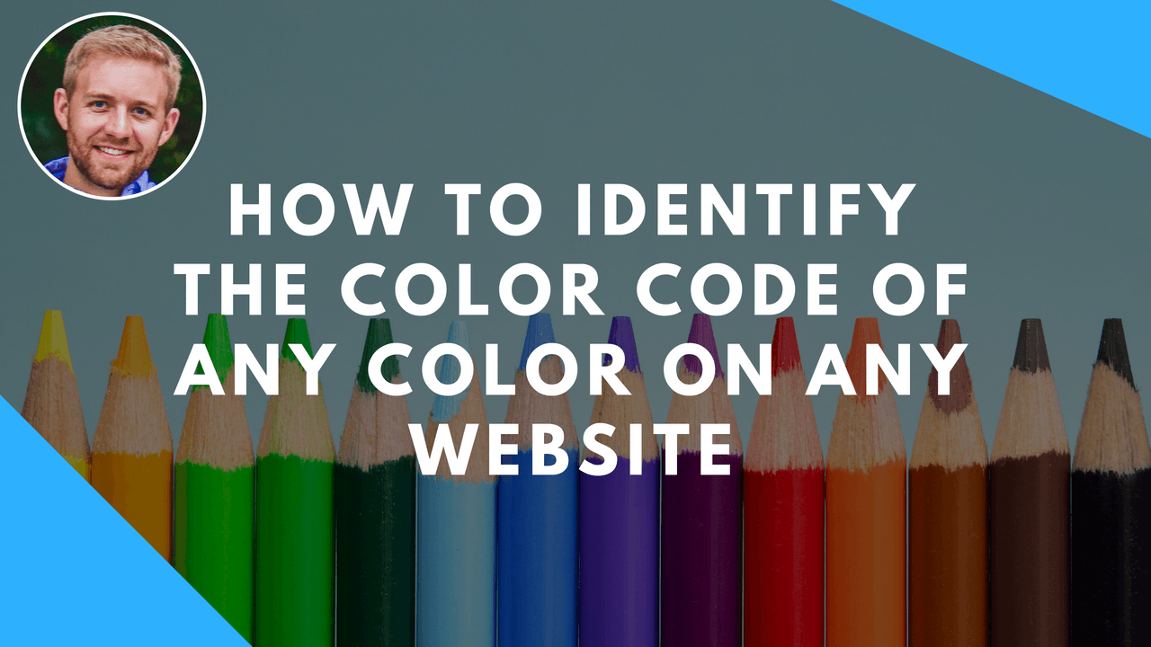 How to identify the color code of any color on any website