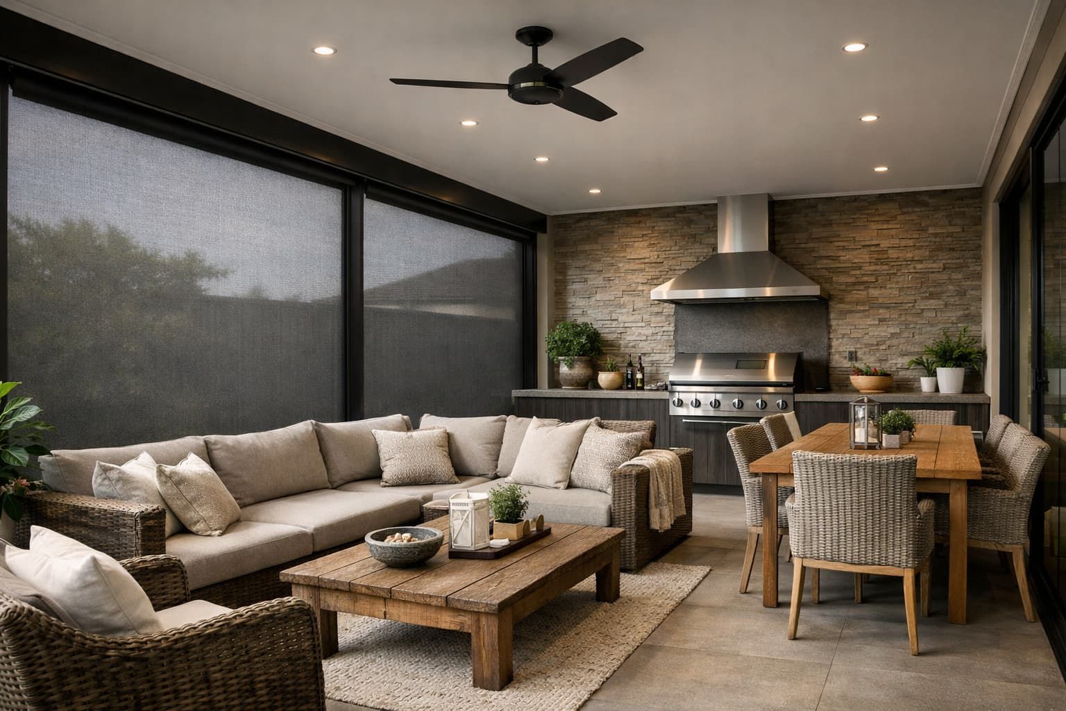 Alfresco setting in Shepparton