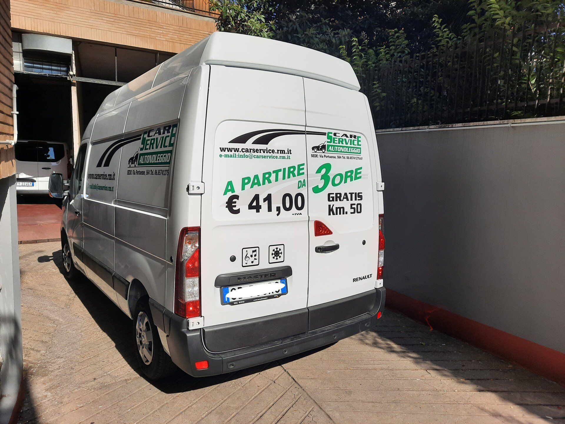 Furgoni per il trasporto merci Roma