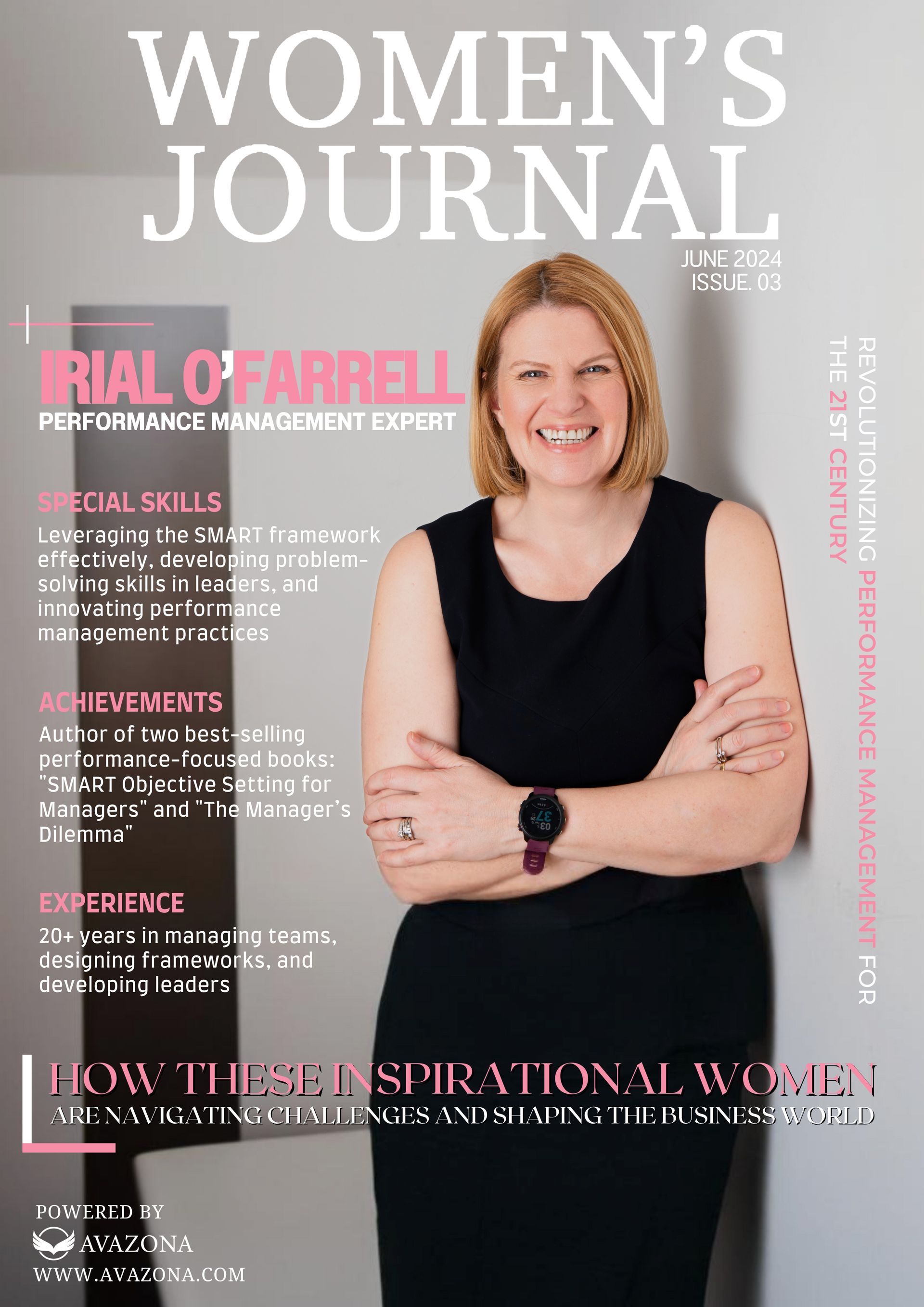 Magazine cover featuring Rodi HR mention