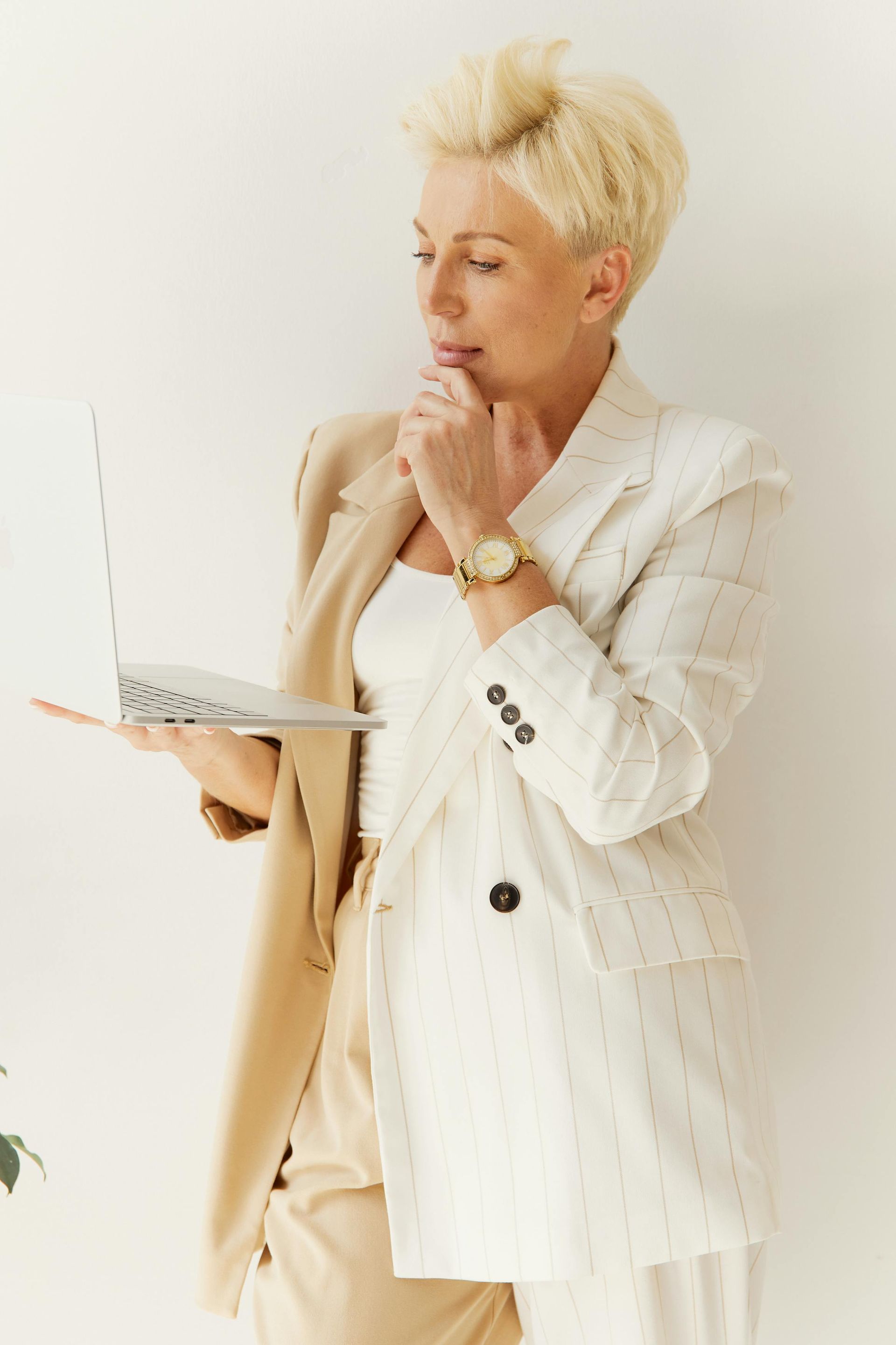 Business leader giving presentation