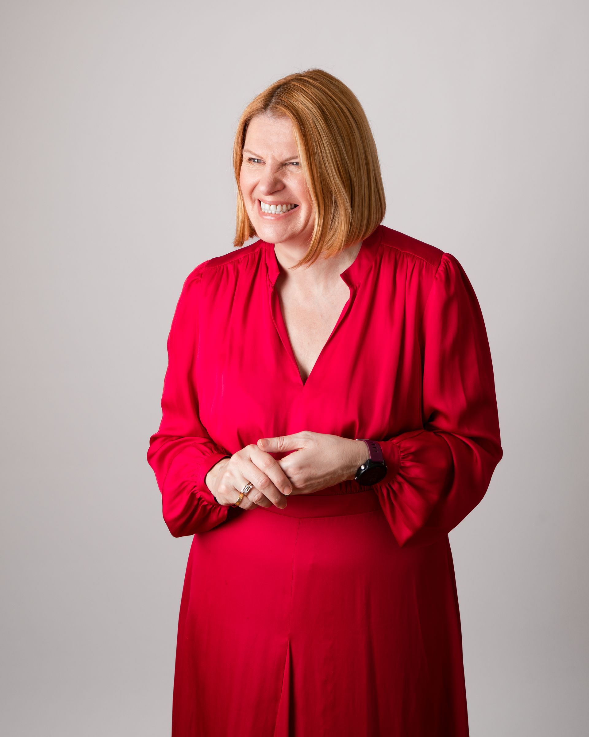 Professional woman smiling