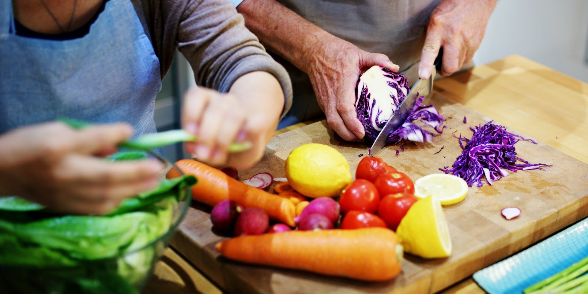 Family Cooking Kitchen Food Togetherness Concept.