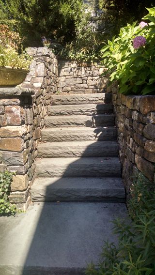 Stone Steps - Residential Hardsaping in Bedford Hills, NY