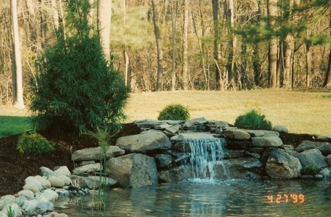 Outdoor Water Falls - Water Features in Bedford Hills, NY