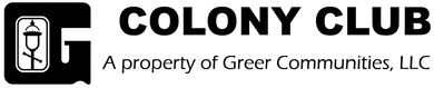 The colony club logo is a property of greer communities llc