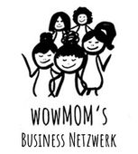 wowMOM's Logo mit gezeichneten Frauen wowMOM's Logo mit gezeichneten Frauen