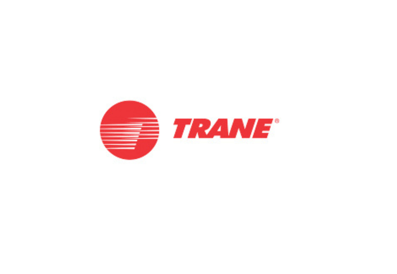 A trane logo on a white background