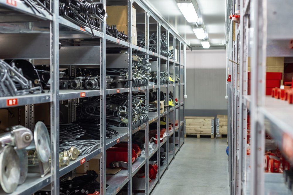 Car Parts on Shelves — Tacoma, WA — Williams Oil Filter Service