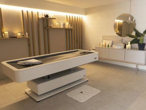 Matériel nécessaire pour ouvrir un institut de beauté : table de massage, mobilier de stockage