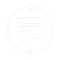 Speech bubble with text surrounded by a circular arrow, indicating message refresh or replay.