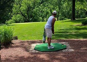 Man playing golf — golf products in Hummelstown, PA