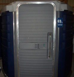 We'll Care ADA Restroom Exterior — Frankfort, IL — Perfect Potty, Inc.