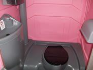 Deluxe Portable Restroom Interior — Frankfort, IL — Perfect Potty, Inc.