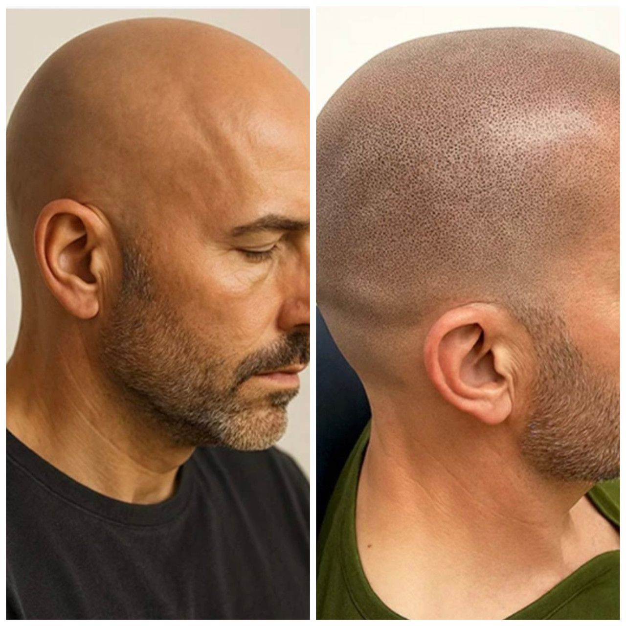 Eine Nahaufnahme des Gesichts einer Frau mit geschlossenen Augen.